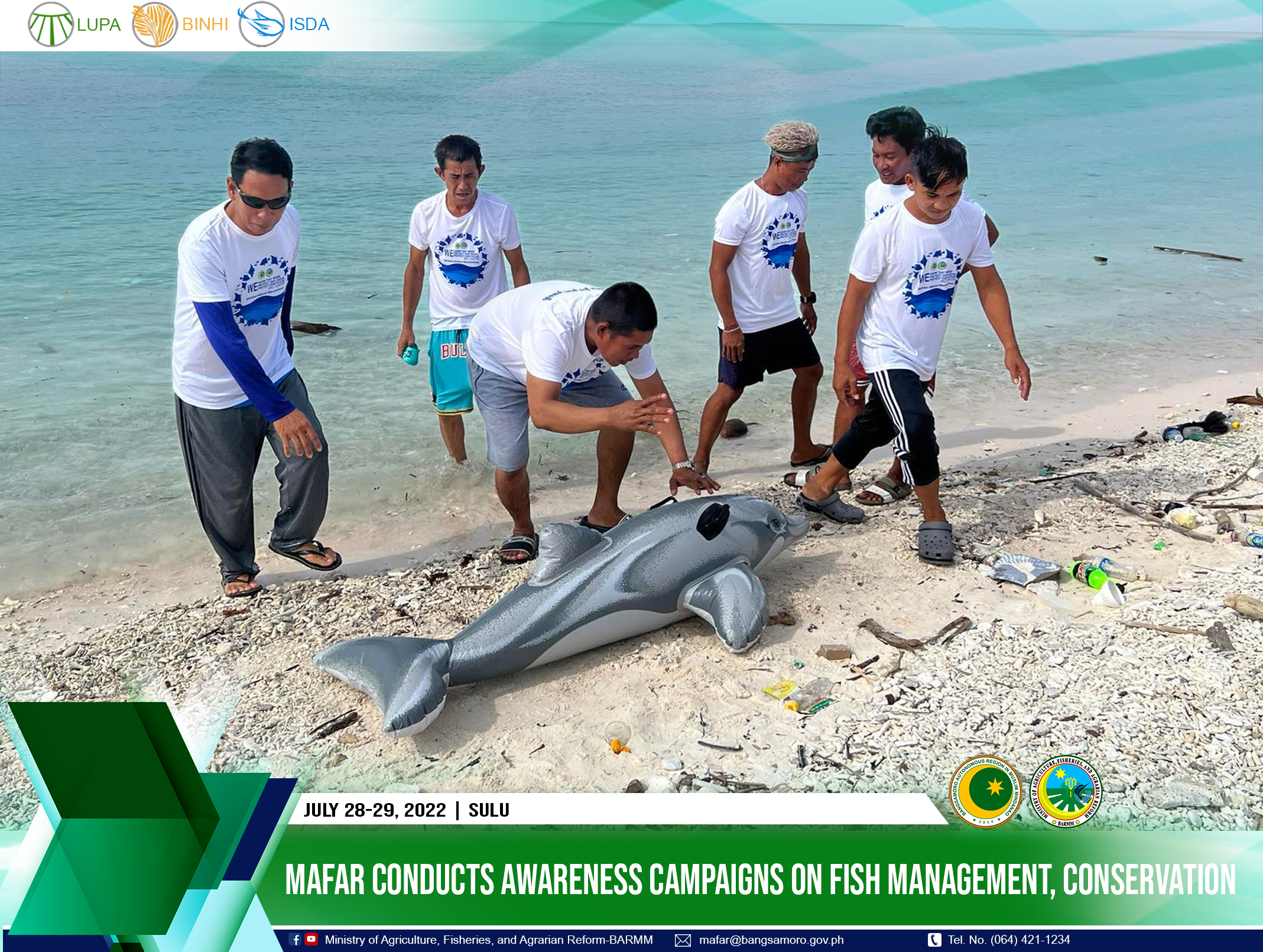 MAFAR conducts awareness campaigns on fish management, conservation