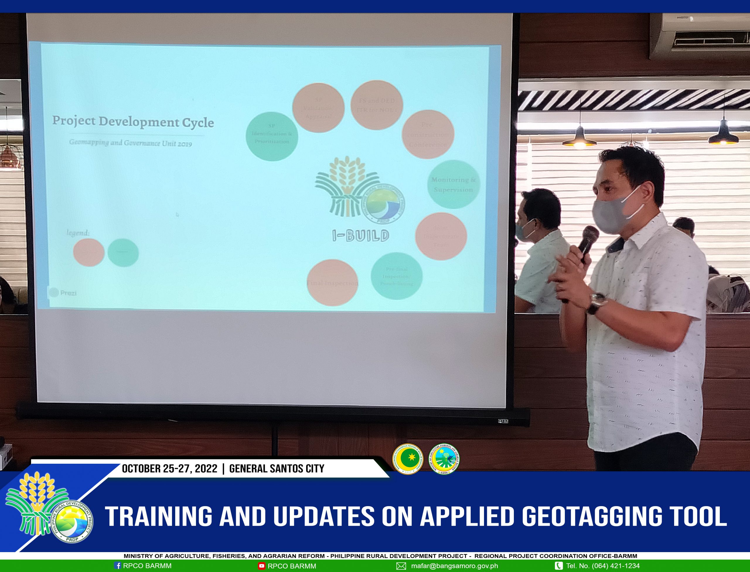 LGU of Maguindanao, LDS undergoes training on the geotagging tool